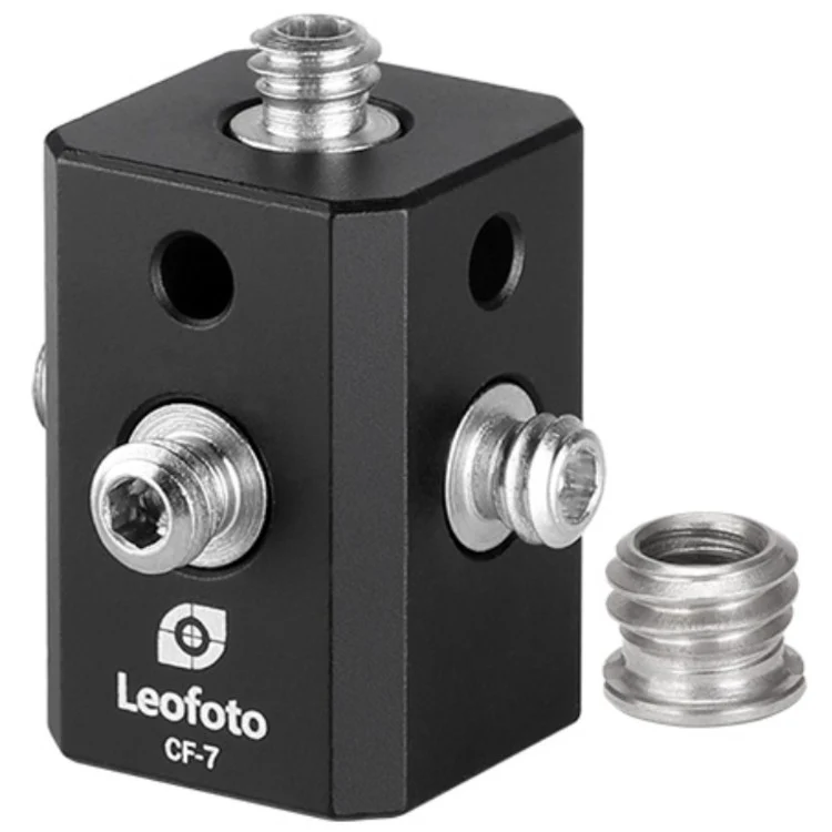 Leofoto CF-7 Universel conversion adaptateur UNC 1/4" Vis*5