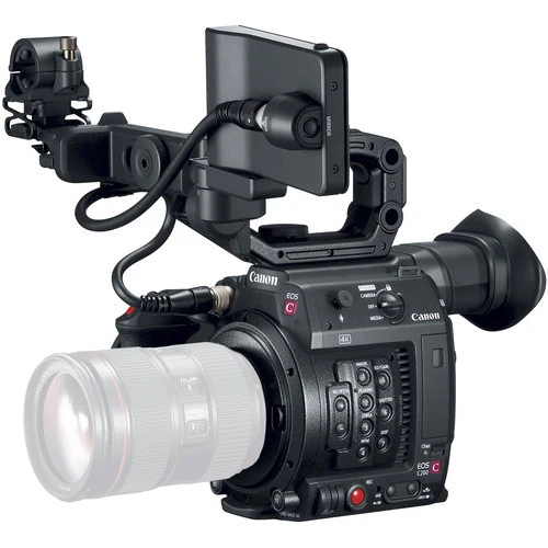 Canon Caméra de Cinéma à Montage EOS C200 EF avec Poignée, Viseur et Moniteur