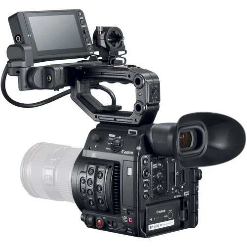 Canon Caméra de Cinéma à Montage EOS C200 EF avec Poignée, Viseur et Moniteur