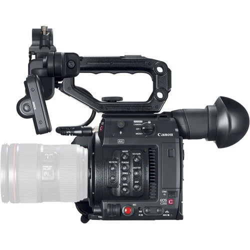 Canon Caméra de Cinéma à Montage EOS C200 EF avec Poignée, Viseur et Moniteur