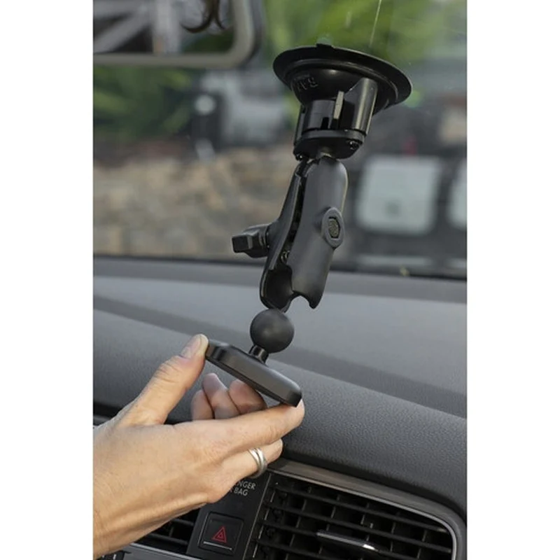Peak Design Mobile Support de voiture avec adaptateur à rotule de 20mm et chargeur v2