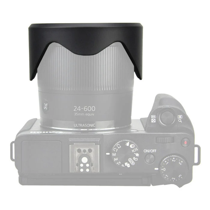 JJC LH-JDC100 Pare-soleil (anneau adaptateur de filtre Canon LH-DC100 + Canon FA-DC67B)