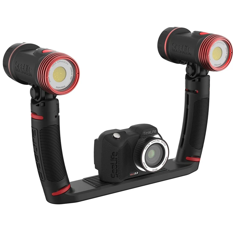 SeaLife Micro 3.0 64 GB appareil photo sous-marin Pro DUO5000 (2x 2500) Light Set