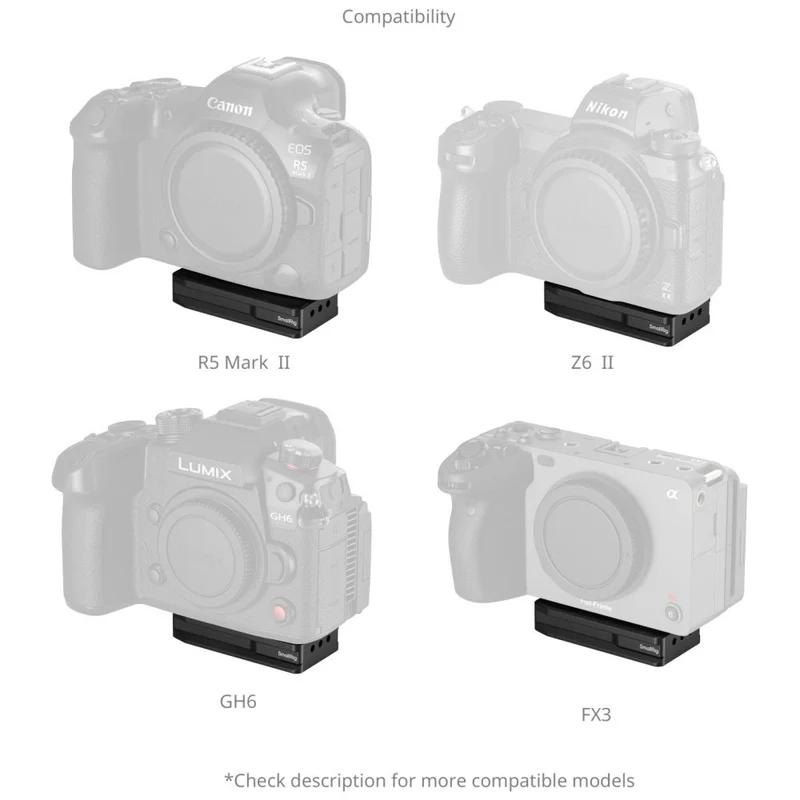 SmallRig MD5422 Plaque de Montage Arca-Swiss pour AirTag / SmartTag2
