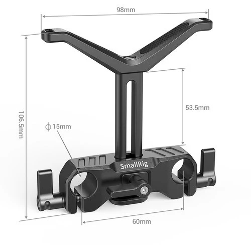 SMALLRIG 15MM LWS UNIVERSAL OBJECTIF SUPPORT BSL2681