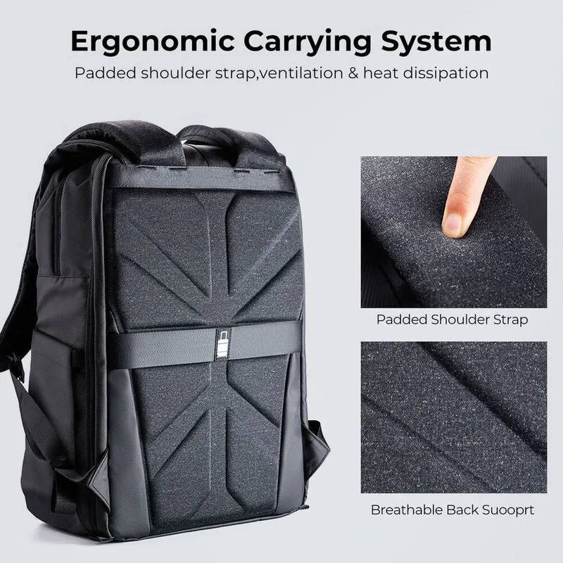 K&F Concept Combi Trépied/sac à Dos Trident-T Trépied + Concept Beta Sac à Dos 20L Noir