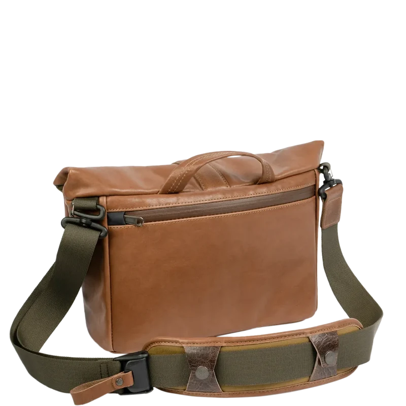 Wotancraft Pilot Travel Camera Bag 7L – Cuir Marron