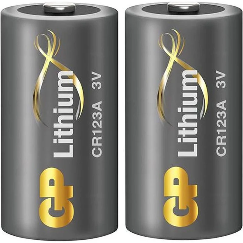 GP Pile au lithium Ultra CR123A (2x)
