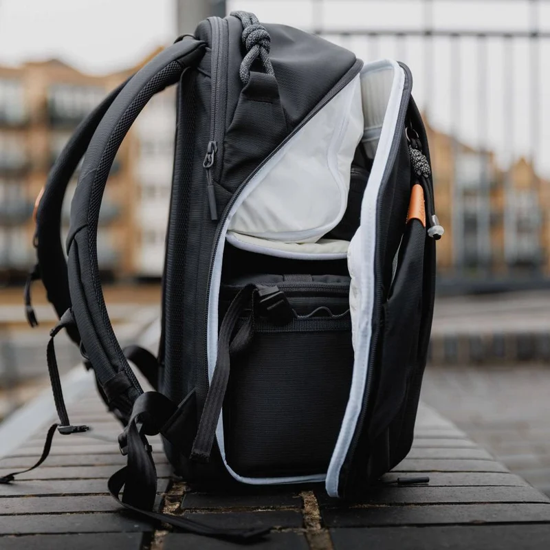 Leofoto Daily Lite Series Sac à Dos 23L - Bleu Incl. Cube Photo