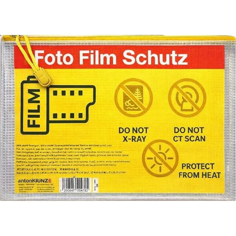 Domke Filmguard A5 Pochette de protection pour films 10 x 35mm / 120mm - Jaune