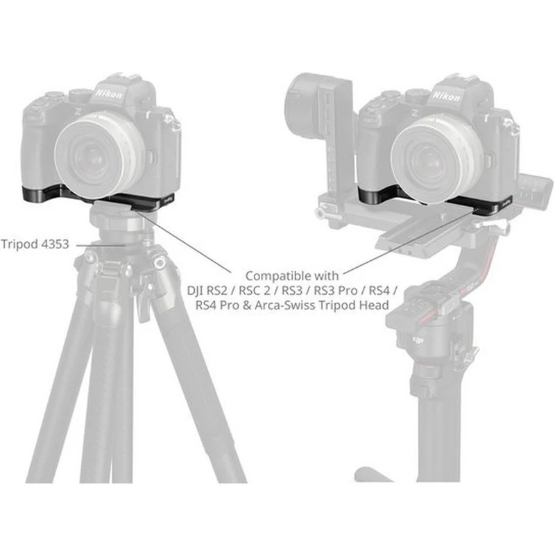 SmallRig 4981B Plaque de base pour Nikon Z50II