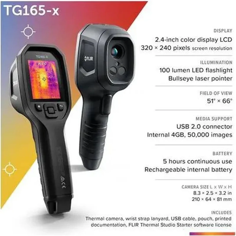 FLIR TG165-X Caméra thermique