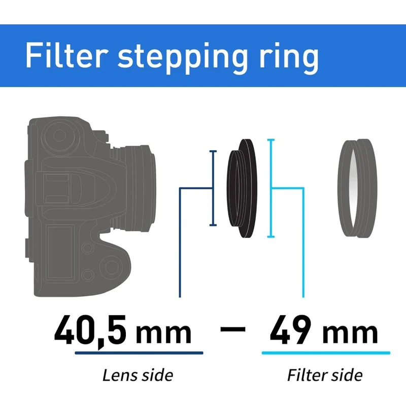 Kenko Stepping Bague 40,5mm - 49mm