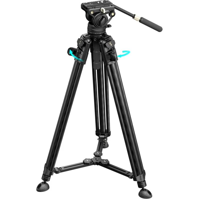 SmallRig 5201 AD-50 Max Video Trépied en fibre de carbone