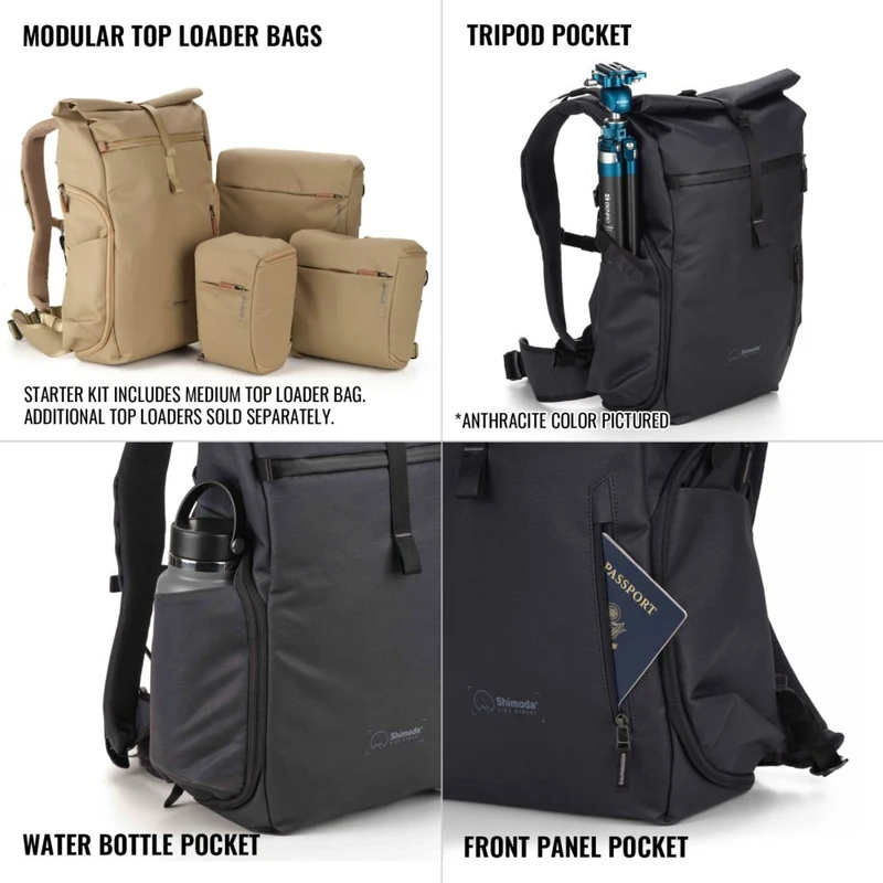 Shimoda Sac à dos Side Street 28 Starter Kit - Boa - 520-383