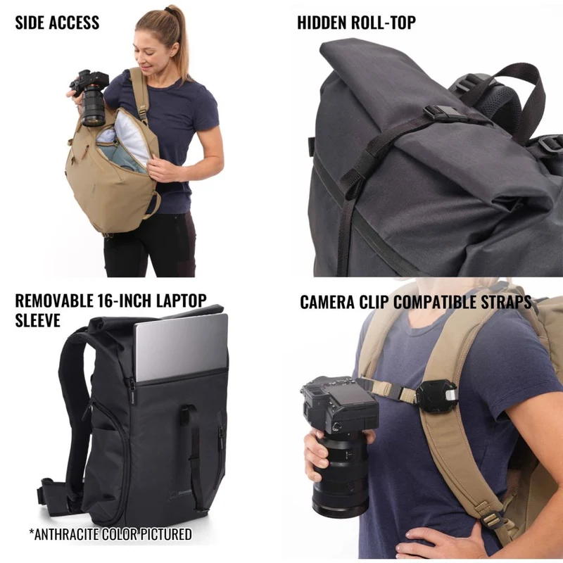 Shimoda Sac à dos Side Street 22 Starter Kit - Boa - 520-381