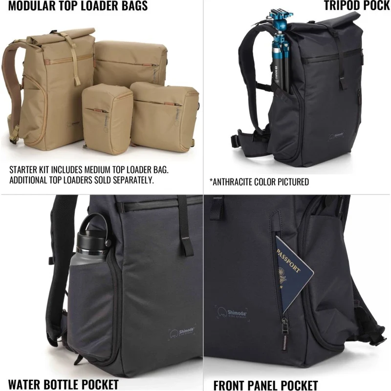 Shimoda Sac à dos Side Street 22 Starter Kit - Boa - 520-381