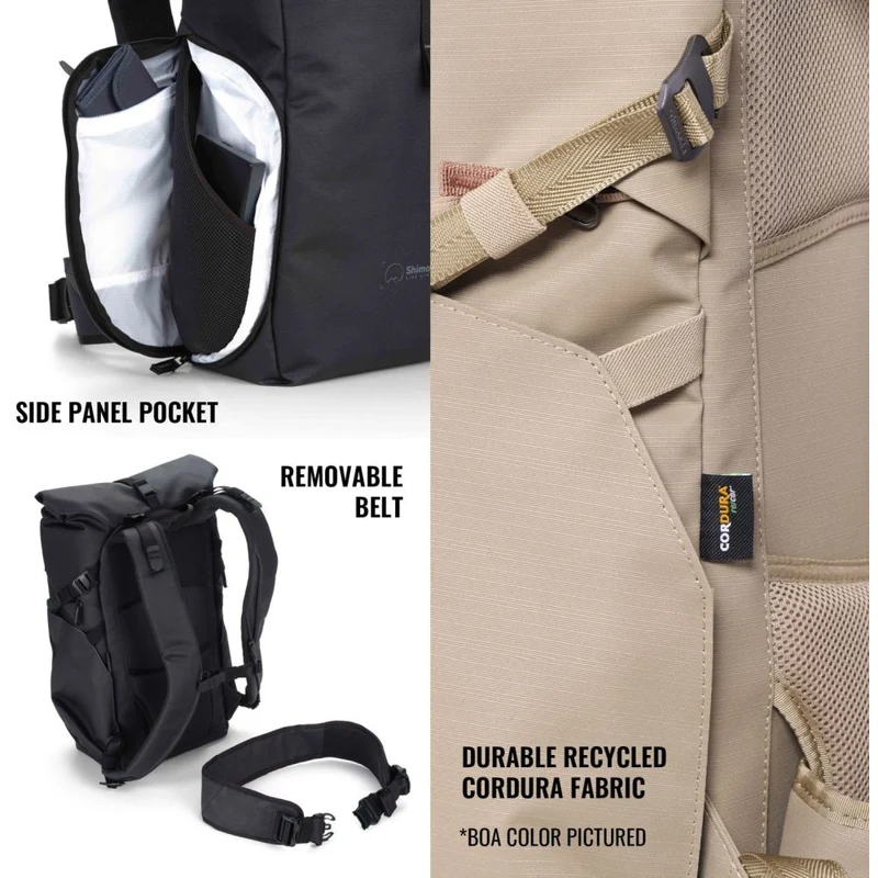 Shimoda Sac à dos Side Street 22 Kit de démarrage - anthracite - 520-380