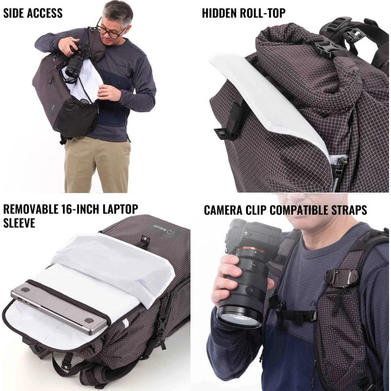 Shimoda Sac à dos Sidecountry 32 Kit de démarrage - noir/blanc - 520-355