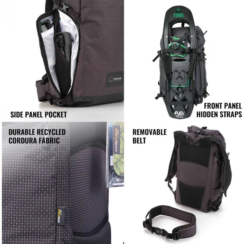 Shimoda Sac à dos Sidecountry 32 Kit de démarrage - noir/blanc - 520-355