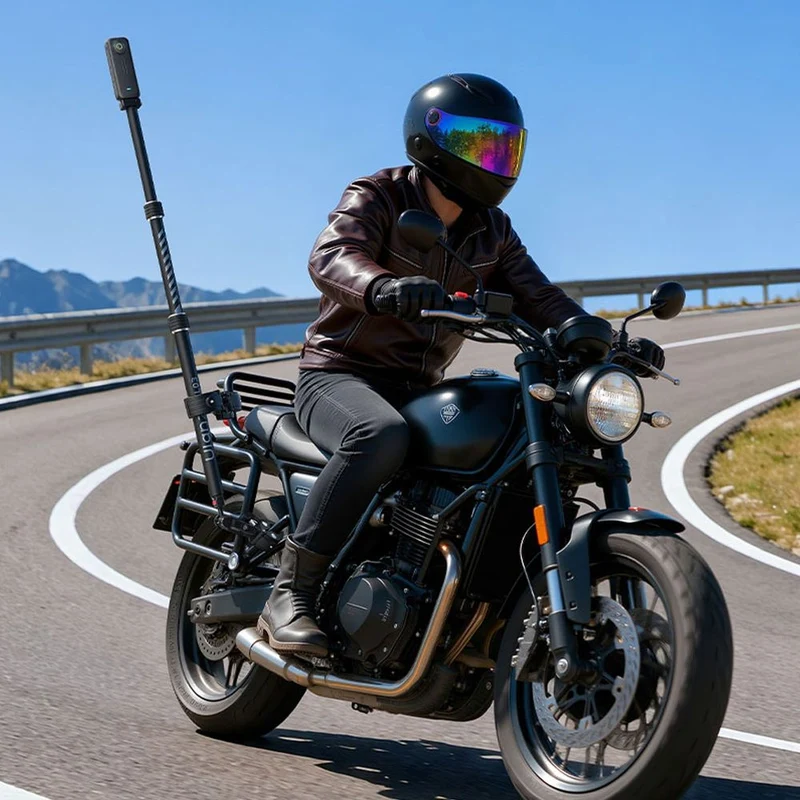 Ulanzi VL03 Support invisible pour perche à selfie pour moto
