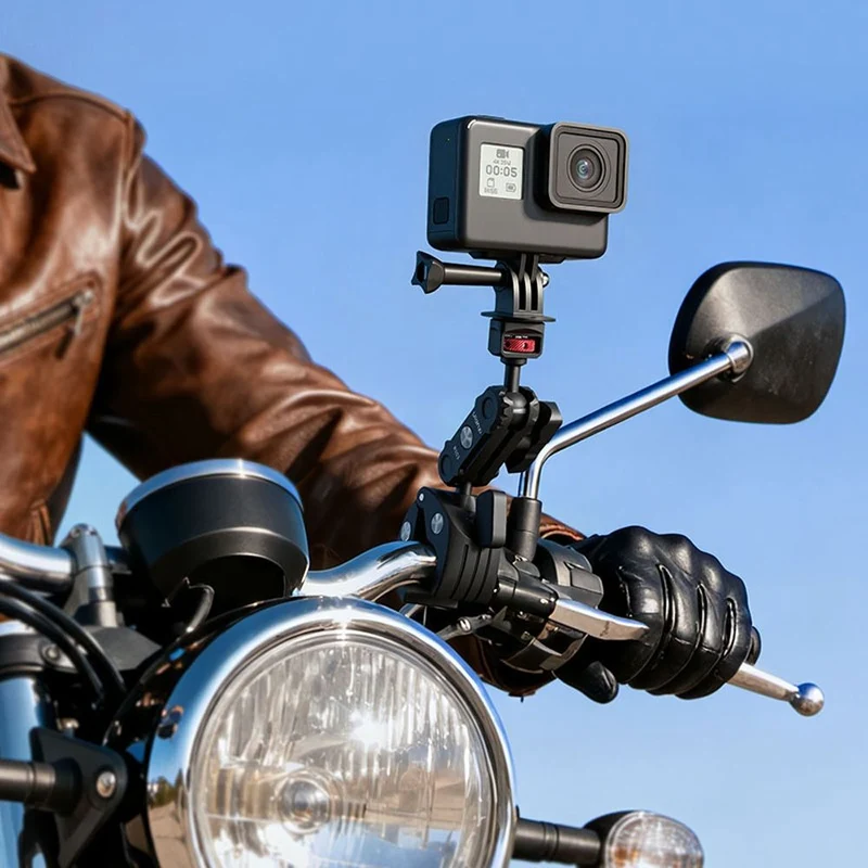 Ulanzi VL03 Support invisible pour perche à selfie pour moto