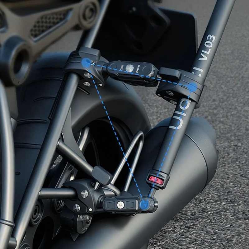 Ulanzi VL03 Support invisible pour perche à selfie pour moto