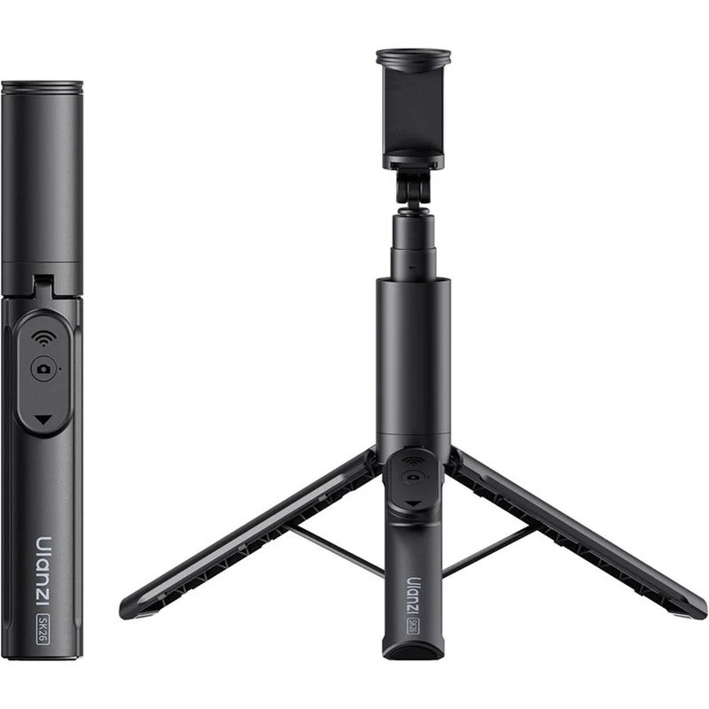 Ulanzi SK26 Trépied perche à selfie portable (pince pour téléphone)