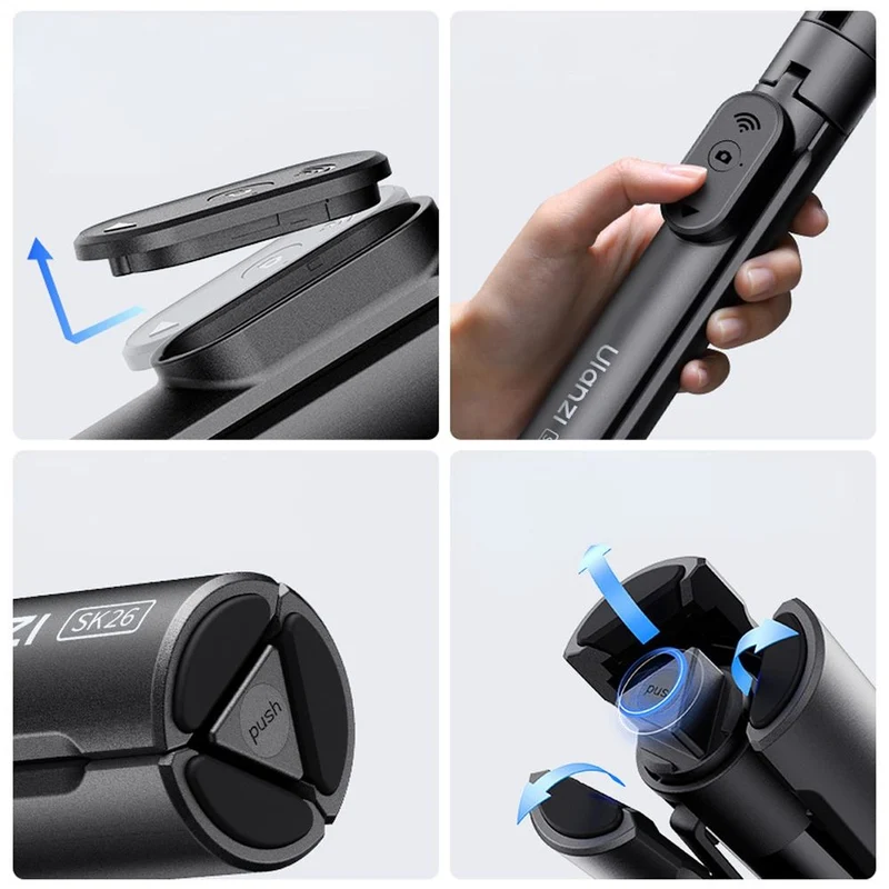 Ulanzi SK26 Trépied perche à selfie portable (magnétique)