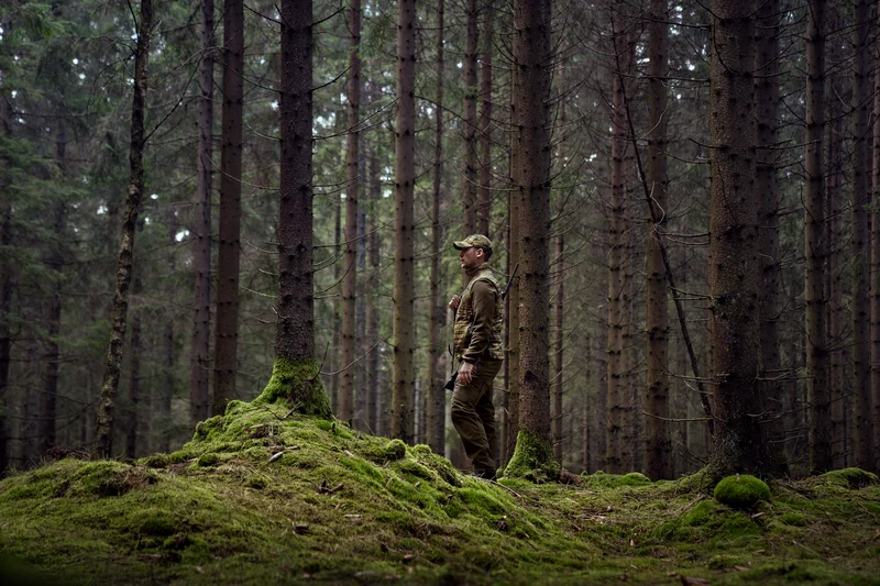 Härkila Deer Stalker Camo Reversible Packable Weste