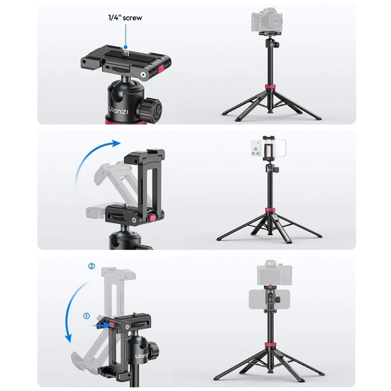 Ulanzi MT-44 B Trépied perche à selfie 2 en 1 (Bluetooth)