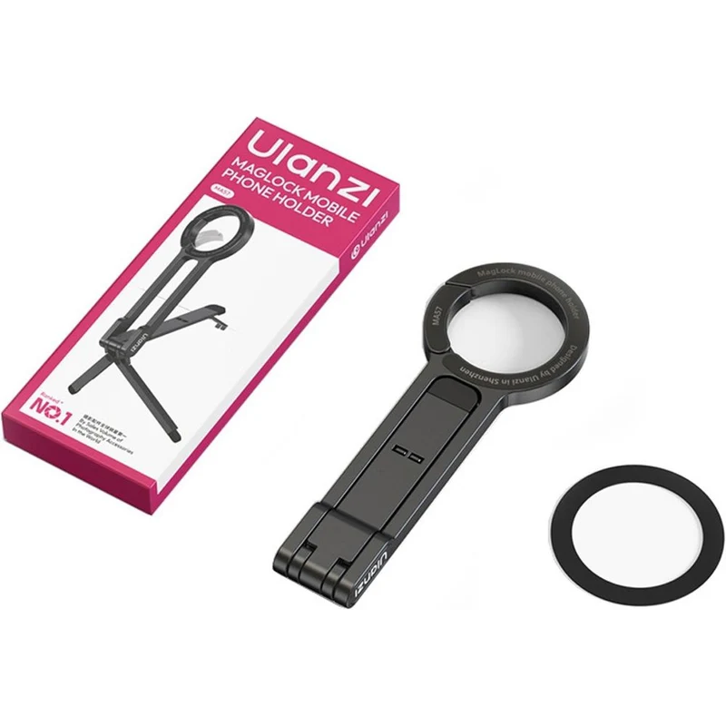 Ulanzi MA57 MagSafe Mousqueton pour trépied de téléphone léger
