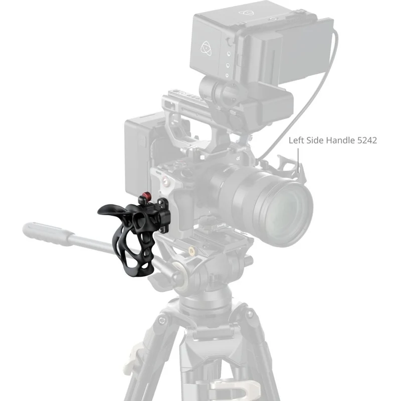 SmallRig 5243 Manche à liquide de la série "ImageGrip" avec pince NATO (côté droit)
