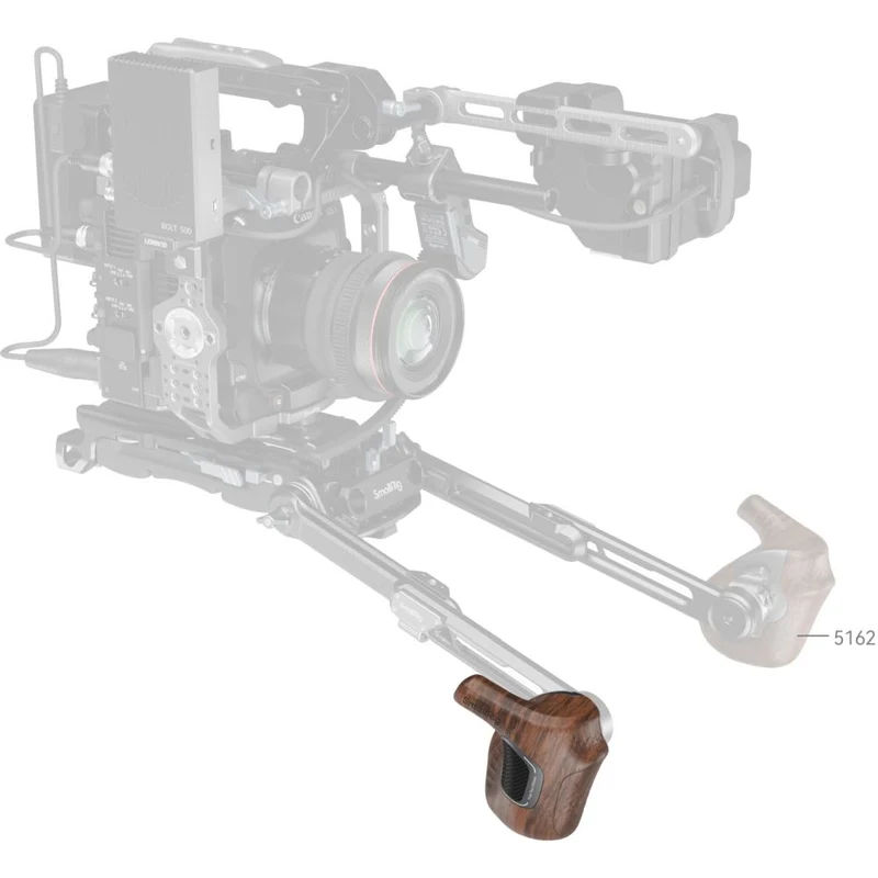 SmallRig 5193 Poignée en bois de la série "ImageGrip" avec rosette ARRI (côté droit)