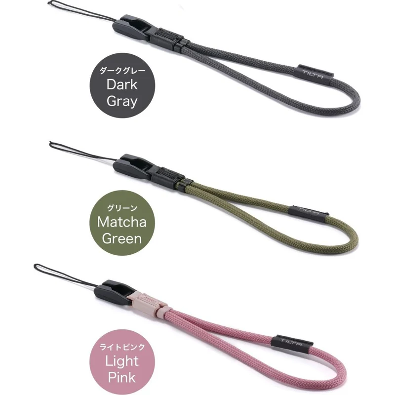 Tilta Snap Lock Dragonne pour caméras d'action - Gris foncé