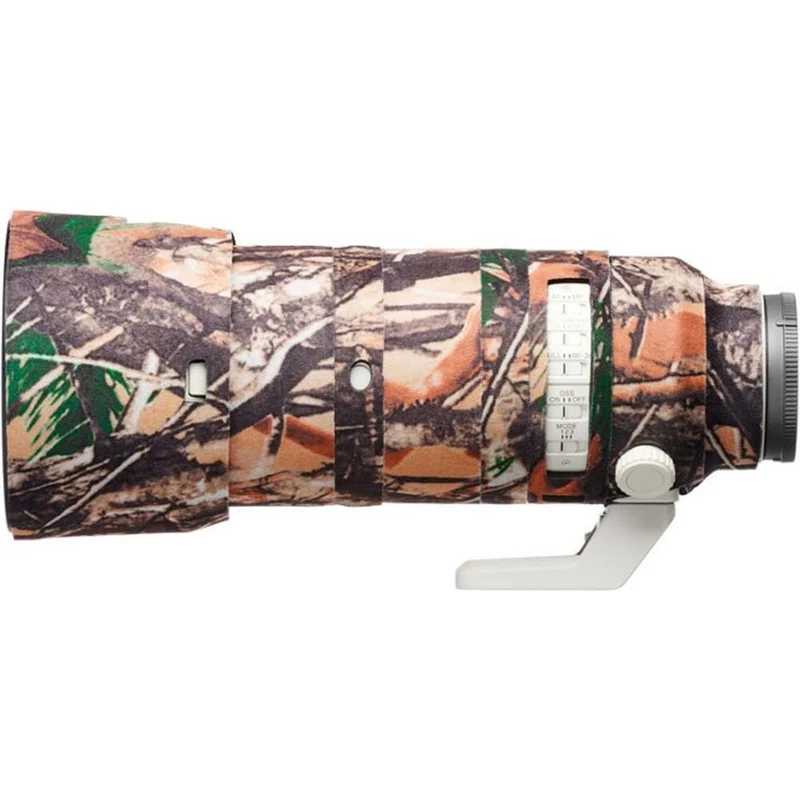 easyCover Protection d'objectif en chêne pour Sony FE 70-200mm f/2.8 GM OSS II, motif camouflage forêt