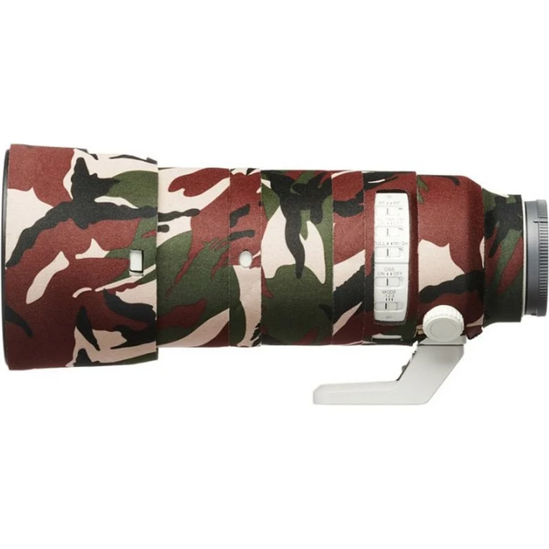 easyCover Protection d'objectif en chêne pour Sony FE 70-200mm f/2.8 GM OSS II, camouflage vert