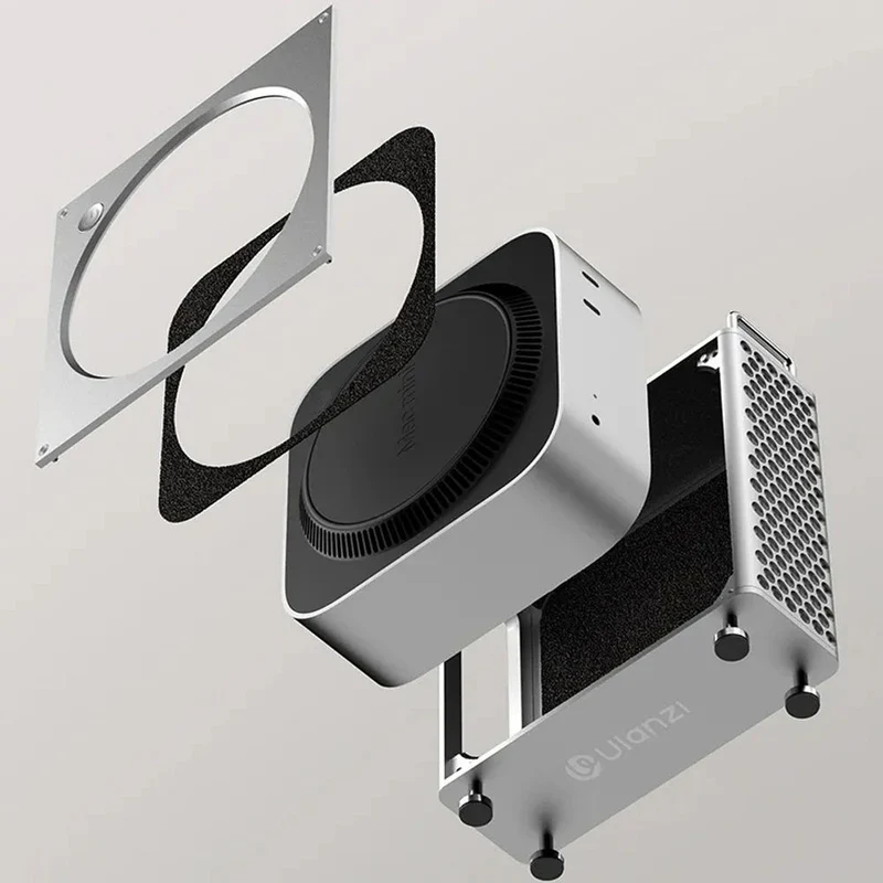 Ulanzi QT01 Mallette Mac Mini, aluminium