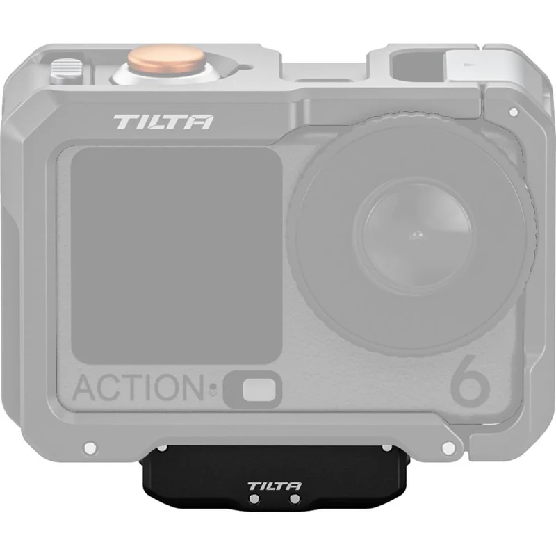 Tilta Plaque de Base de Montage à Dégagement Rapide pour DJI Osmo Action 6/Nano - Noire