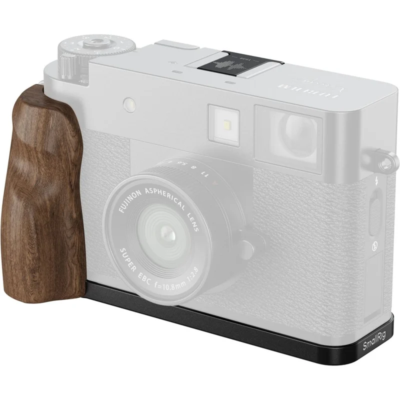 SmallRig 5224 Plaque de Montage en L avec Poignée pour en Bois FUJIFILM X Half, Noir