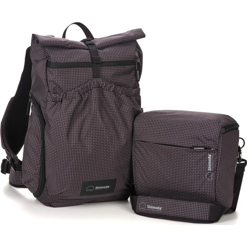 Shimoda Sac à dos Side lite 22 Kit de démarrage pour femmes - noir/blanc - 520-373
